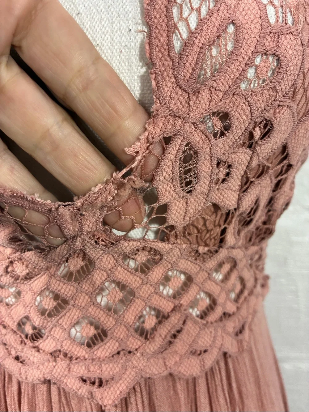 FREE PEOPLE RUFFLED ADELLA SLIP DRESS